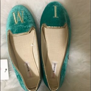 Isaac Mizrahi Green espadrille / flats